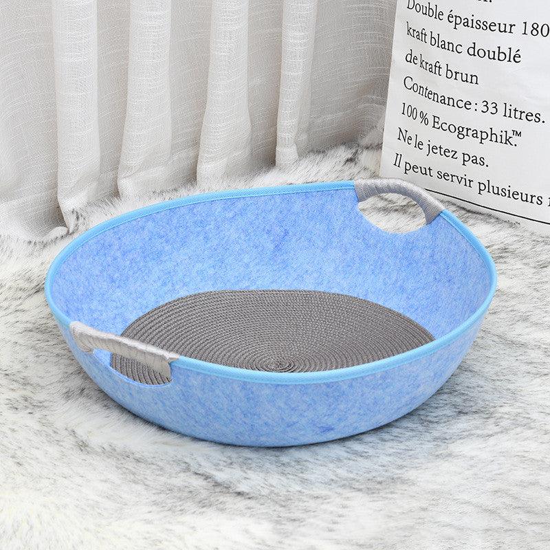 Luxury Felt Nest Style Cat Litter - The Perfect Haven For Your Feline Friend-4