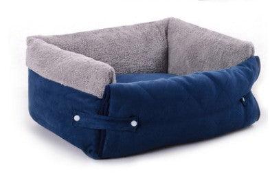 Luxury Haven Pet Retreat: Convertible Bed With Blanket-4