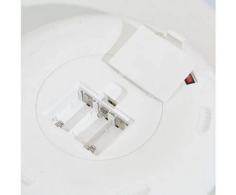6 Meal Automatic Pet Food Dispenser with Programmable Timer - White