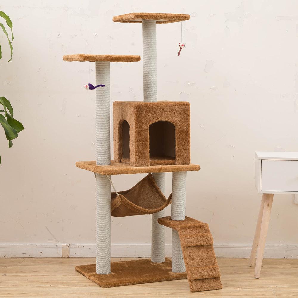 Luxury Woolen Cat Climbing Frame