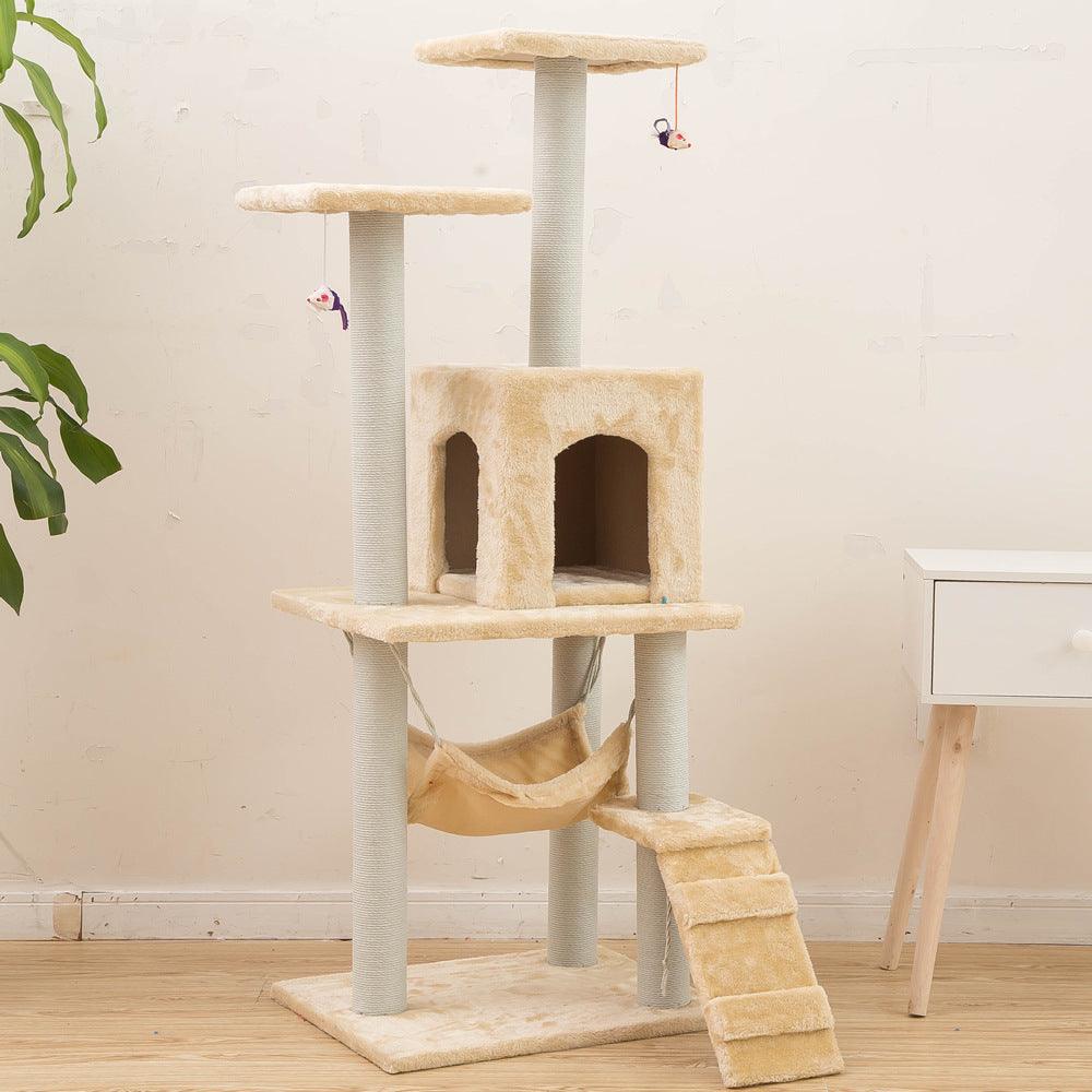 Luxury Woolen Cat Climbing Frame