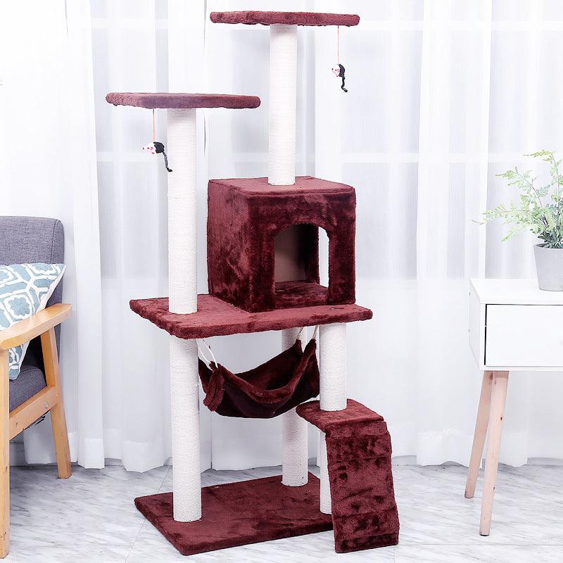 Luxury Woolen Cat Climbing Frame