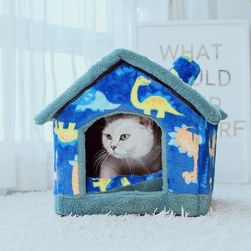 Cozy Haven Pet Retreat - The Ultimate Four-Seasons Pet House-4