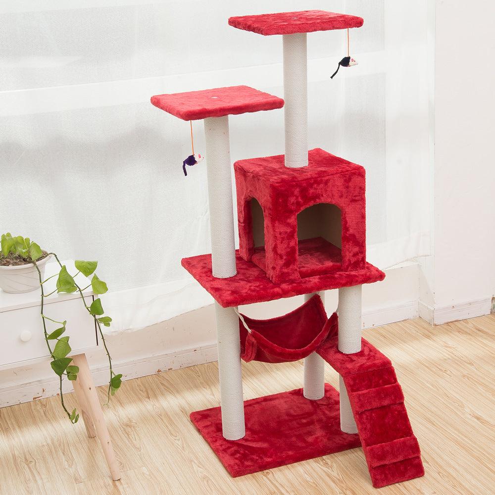 Luxury Woolen Cat Climbing Frame