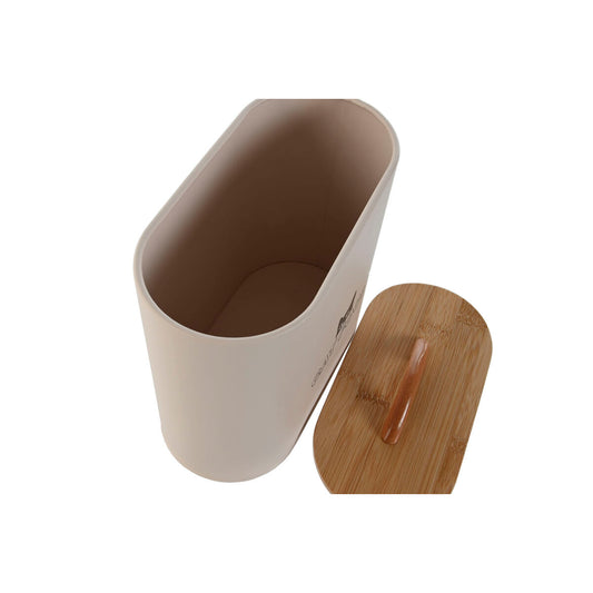 Pet food jar Home ESPRIT Beige Natural 3,6 L