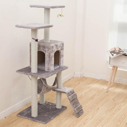 Luxury Woolen Cat Climbing Frame