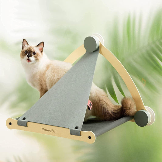 Luxury Cat Hammock Window Seat - The Perfect Sunny Spot For Your Feline Friend-0
