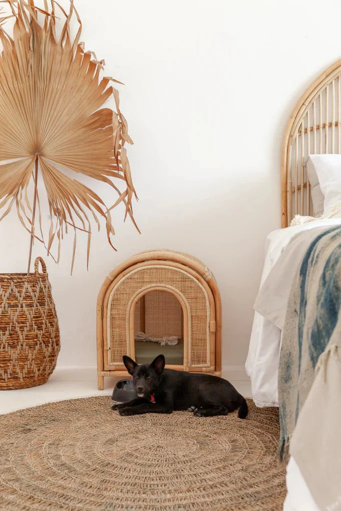 Felix Rattan Pet Bed-3