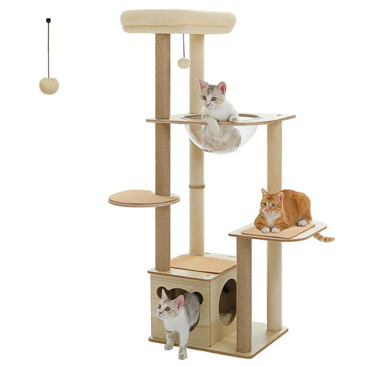 Modern Spacecraft Cat Scratching Tree-0
